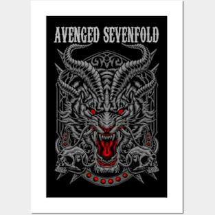 AVENGED SEVENFOLD BAND MERCHANDISE Posters and Art